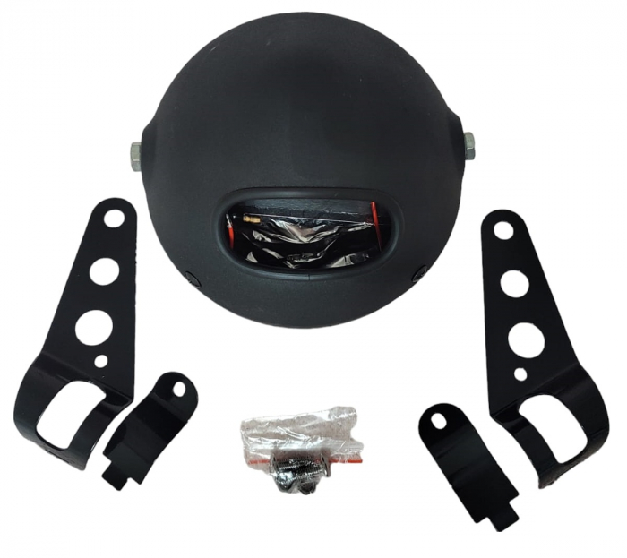 FAR LED / PROIECTOR MOTO CU SUPORT PENTRU FURCA FATA [2]