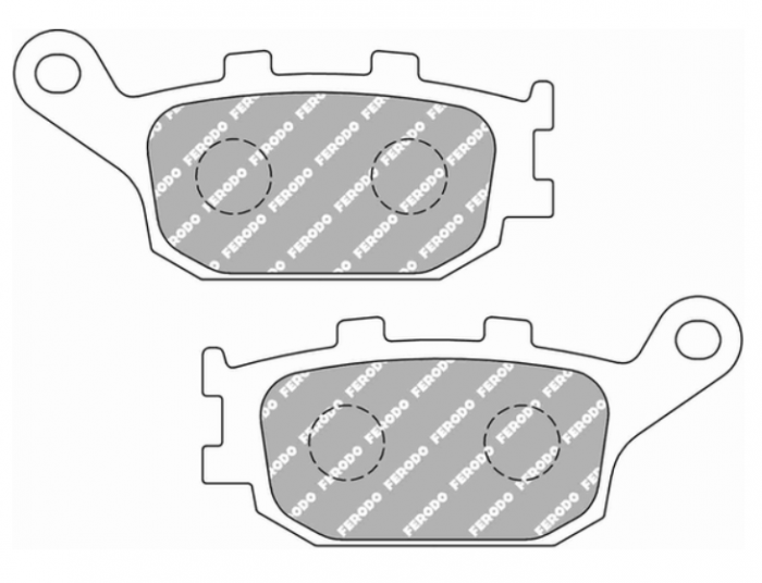 SET PLACUTE FRANA FATA/SPATE HONDA/ KAWASAKI/ SUZUKI 1991-2019 [2]