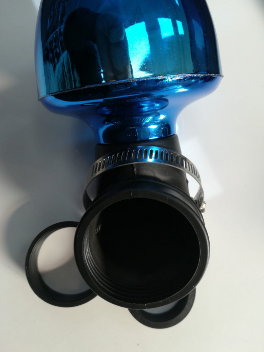 FILTRU AER SPORT 35-50MM CU ADAPTOARE ALBASTRU [4]