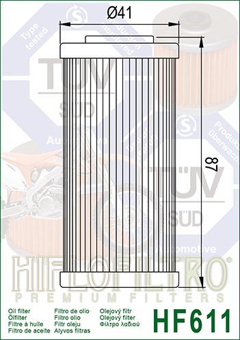 FILTRU ULEI  SHERCO 250,300,450,500,510 / HUSQVARNA 450,511/ BMW G450X [3]