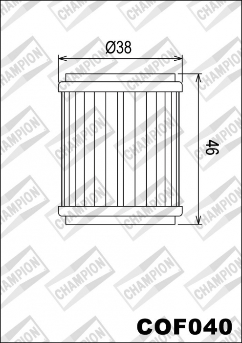 FILTRU ULEI YAMAHA YZF 250 '09-'20, YZF 450 '09-'20, WRF 250/450 09-'20, YFZ, YBR, YFM 250 [2]
