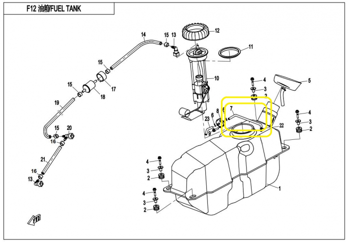 FURTUN COMBUSTIBIL CFMOTO 500 07-15 [4]