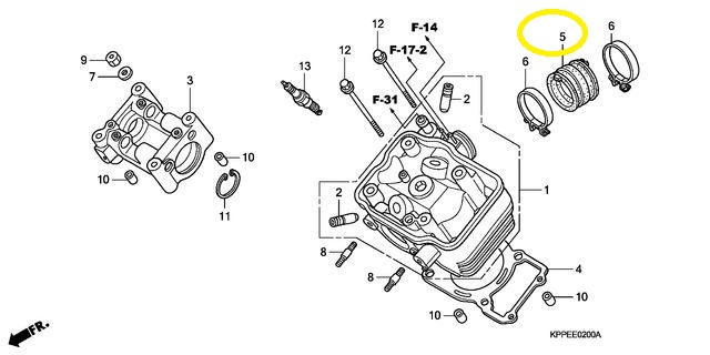 GAT ADMSIE CARBURATOR HONDA CBR 125 04-08 [2]