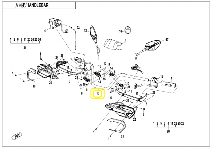 GHIDON CFMOTO CFORCE 850 / 1000 2019-2024 [3]