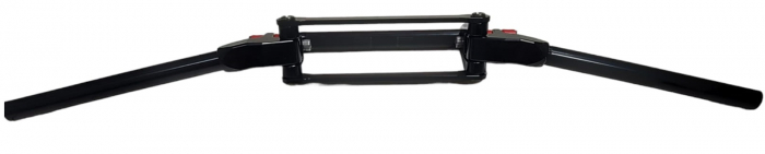 GHIDON FLEXX 22MM ATV / QUAD /  MOTO  ( NEGRU ) [4]