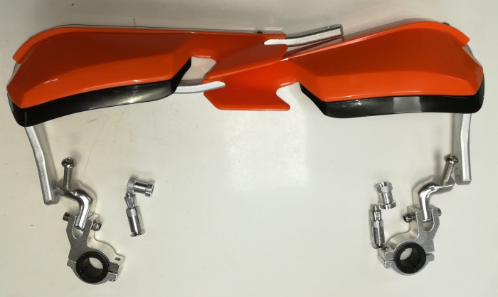 HANDGUARD MOTO / ATV  UNIVERSALE CU PRINDERI 22/28MM ALUMINIU PORTOCALIU [4]