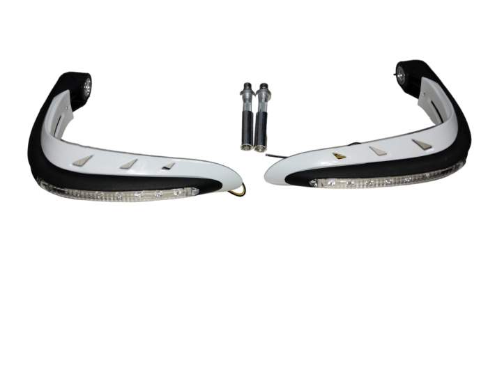 HANDGUARD MOTO / ATV CU SEMNALIZARI LED PRINDERI 1 PUNCT [2]
