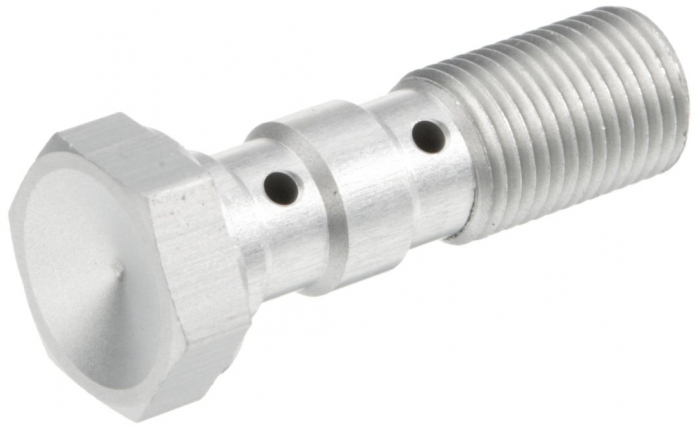 HOLENDER FRANĂ M10X1.00 DUBLĂ CULOARE OȚEL [2]