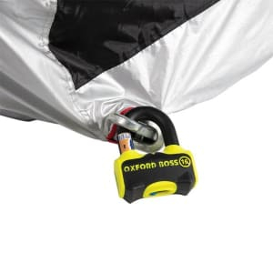 HUSA PROTECTIE IMPERMEABILA MOTO CU TOP-CASE NEGRU-GRI AQUATEX [2]