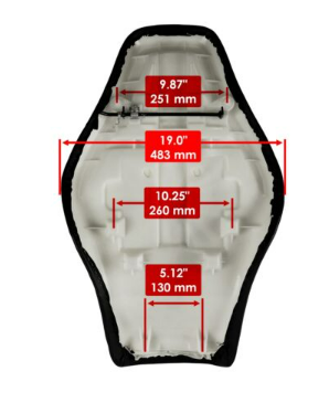 HUSA SCAUN KAWASAKI KVF 650 / 750 BRUTEFORCE 2006-2013 [3]