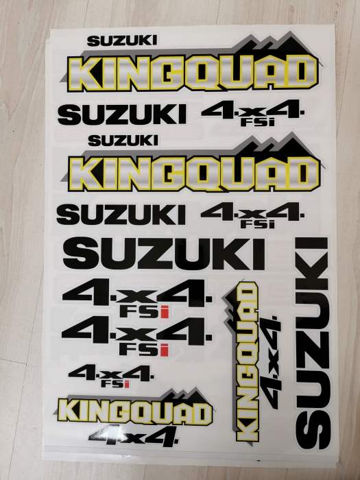 Stickere Suzuki King Quad [1]