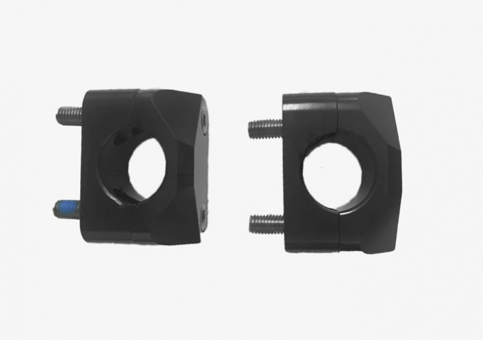 INALTATOARE GHIDON (28,6MM) ÎNĂLȚIME 20MM CULOARE NEGRU [2]