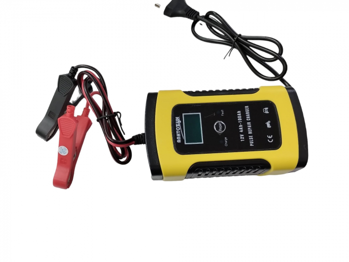 INCARCATOR BATERII MOTO  / ATV 12V LCD PENTRU BATERII CU ACID [3]