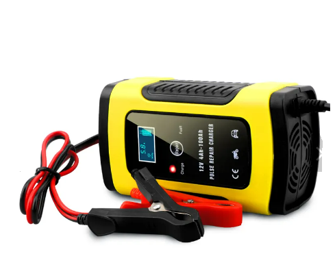 INCARCATOR BATERII MOTO  / ATV 12V LCD PENTRU BATERII CU ACID [2]