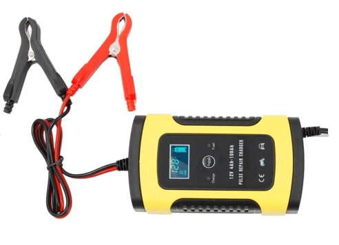 INCARCATOR BATERII MOTO  / ATV 12V LCD PENTRU BATERII CU ACID [1]