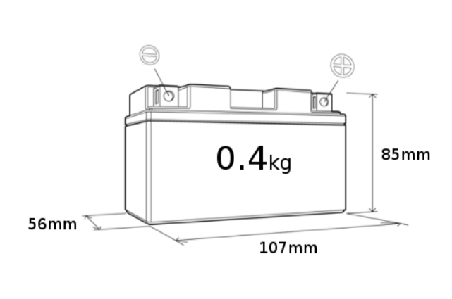 BATERIE LITIU ION KTM / YAMAHA / HUSQVARNA (107X56X85) [3]