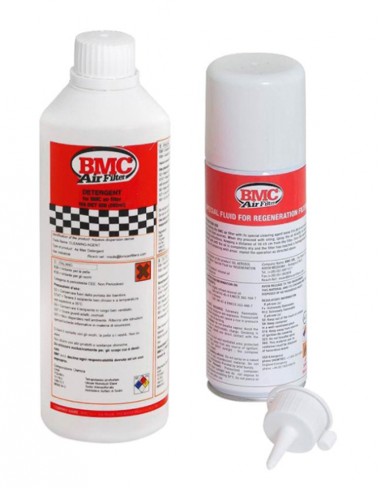 KIT CURATARE + SPRAY LUBRIFIANT FILTRU AER [2]