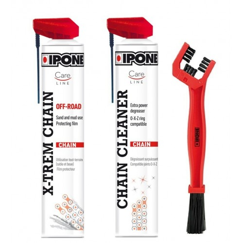 KIT DE CURĂȚARE ȘI LUBRIFICARE LANȚULUI IPONE OFFROAD (2 X 750ML) [2]