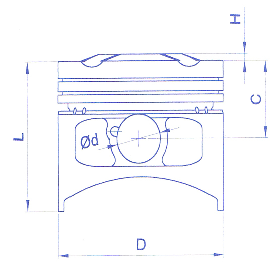 KIT PISTON CFMOTO CF250 72MM STD [2]