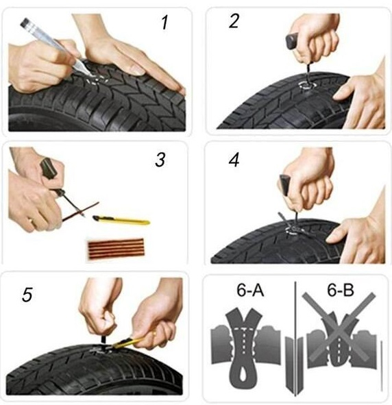 KIT REPARATIE ANVELOPA MOTO / QUAD / ATV / UTV [2]
