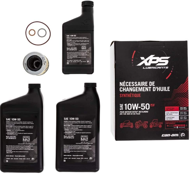 KIT REVIZIE CAN-AM RENEGADE / OUTLANDER / COMMANDER 10W50 FULL SYNTETIC [2]