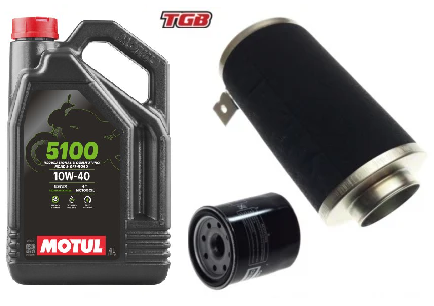 KIT REVIZIE ULEI MOTOR + FILTRU AER + FILTRU ULEI TGB BLADE/TARGET 525/550/600 [1]