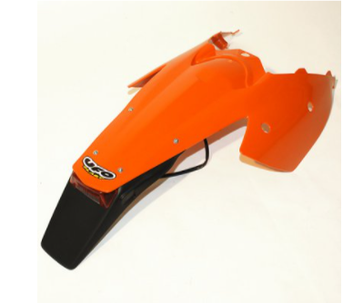 ARIPA SPATE CU LATERALE + STOP KTM SX '03 -'06, EXC '03 -'07 PORTOCALIE [2]