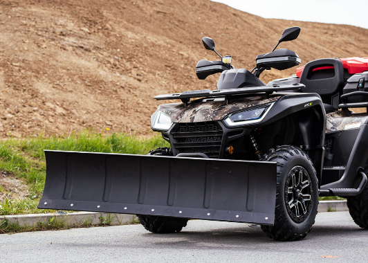 LAMA ZAPADA ATV / PLUG ZAPADA ATV OTEL 150CM CU PRINDERE INCLUSA [4]
