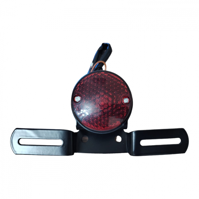 LAMPA + SUPORT NUMAR MOTO CHOPPER / BOBBER / CUSTOM [3]