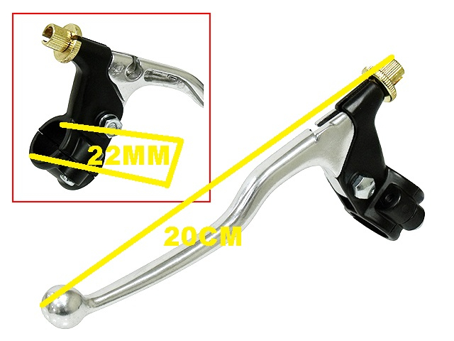 MANETA + SUPORT AMBREIAJ YAMAHA YZ 80/85 '92-12, 125/250 '94-99, YZF/WRF 400 '98-99 [2]
