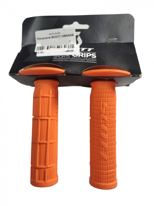 Mansoane motocross Scott Radial Full Waffle Black ORANGE [3]
