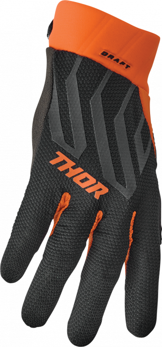MANUSI THOR MOTO / ENDURO NEGRU-PORTOCALIU [2]