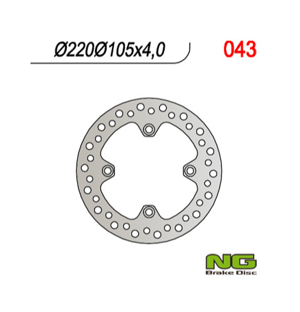 DISC FRANA SPATE SUZUKI LT-Z 400 / KAWASAKI KFX 400 / HONDA TRX 400 , NX650 , XL125 , XR250R [2]