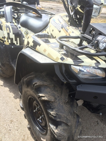 SET OVERFENDERE SUZUKI KING-QUAD 700 / 750 2006- [2]