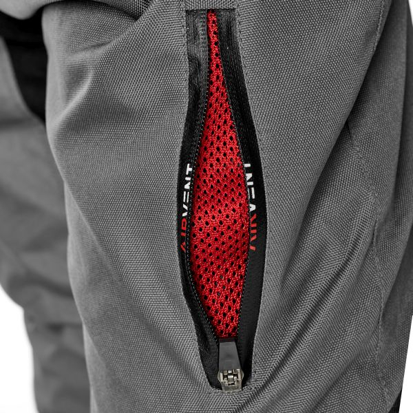 PANTALONI TOURING ADRENALINE SOLDIER PPE NEGRU GRI [4]