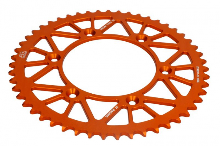 PINION SPATE ALUMINIU PORTOCALIU KTM EXC / SX / EXC-F  /  SX-F 125 / 250 / 300 / 450 1991-2020 [1]