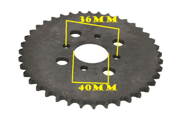 PINION SPATE ATV BASHAN 200 428 40T [1]