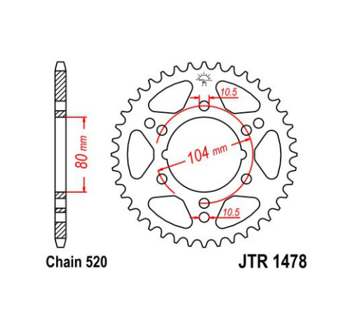 PINION SPATE POLARIS SCRAMBLER 400/ MAGNUM 425 / TRAIL BOSS 250 [2]