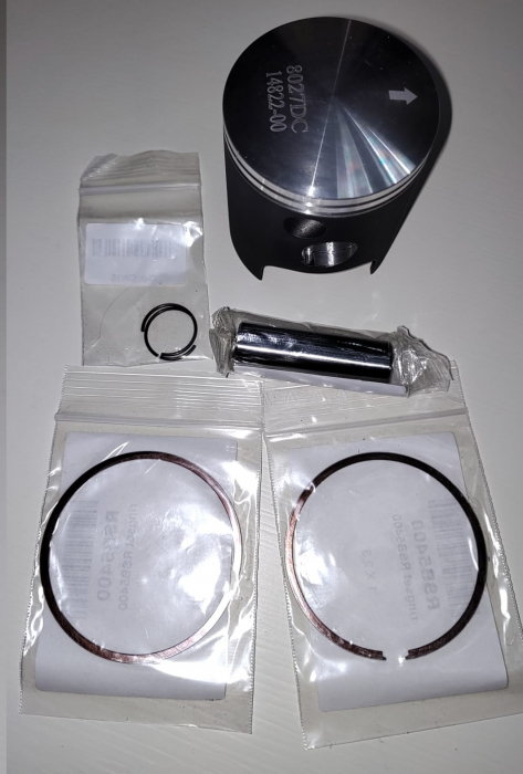 KIT PISTON APRILIA  AF1 / RS / RX 125 '85 -'09 (53.95MM-53.99MM)  / ALEZAJ (54,45MM) [4]