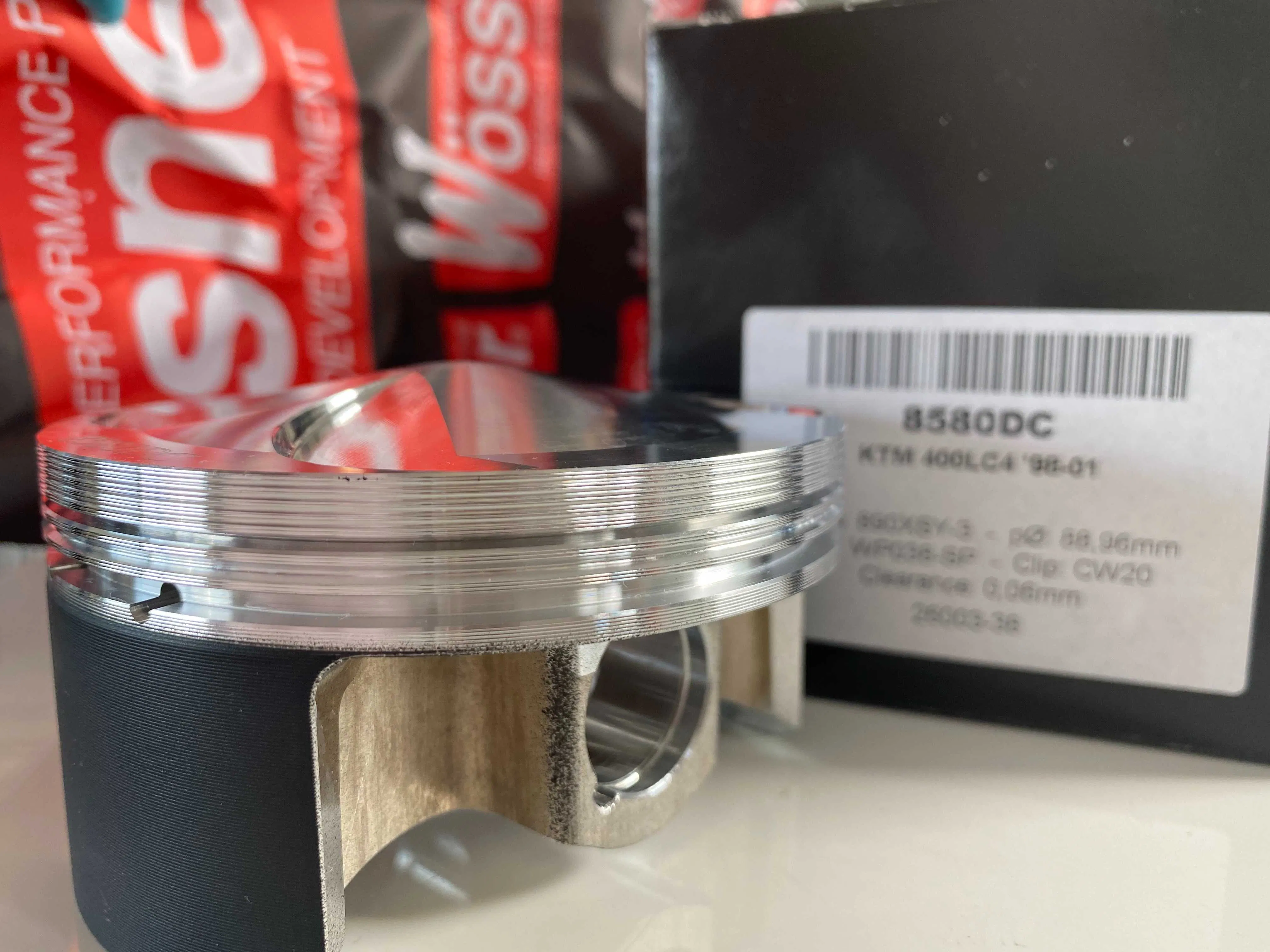 KIT PISTON KTM SX 400 / EXC 400  '00-'09, LC4 400 '98-'01 88.96MM -90.94MM [1]