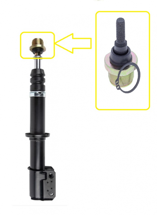 Pivot CAN-AM OUTLANDER, KAWASAKI KVF 650 '05 -'13, YAMAHA YFM 600 GRIZZLY '98 -'01 [1]