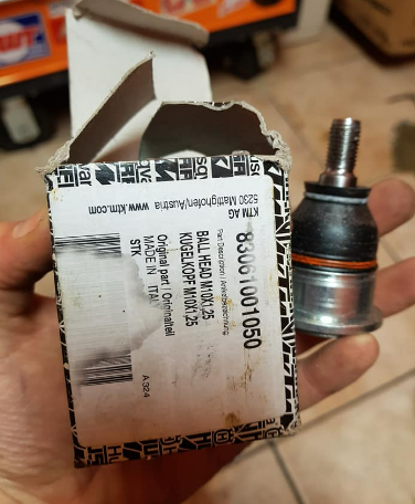 PIVOT KTM SX 450 / 505 / 525   M10X1,25 08-12 [2]