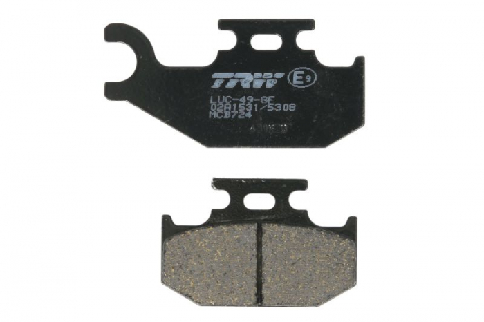 PLACUTE FRANA CAN-AM OUTLANDER/RENEGADE 400/ 500/650/800  07-12  G1 YAMAHA YFM 400/ 450 03- [1]