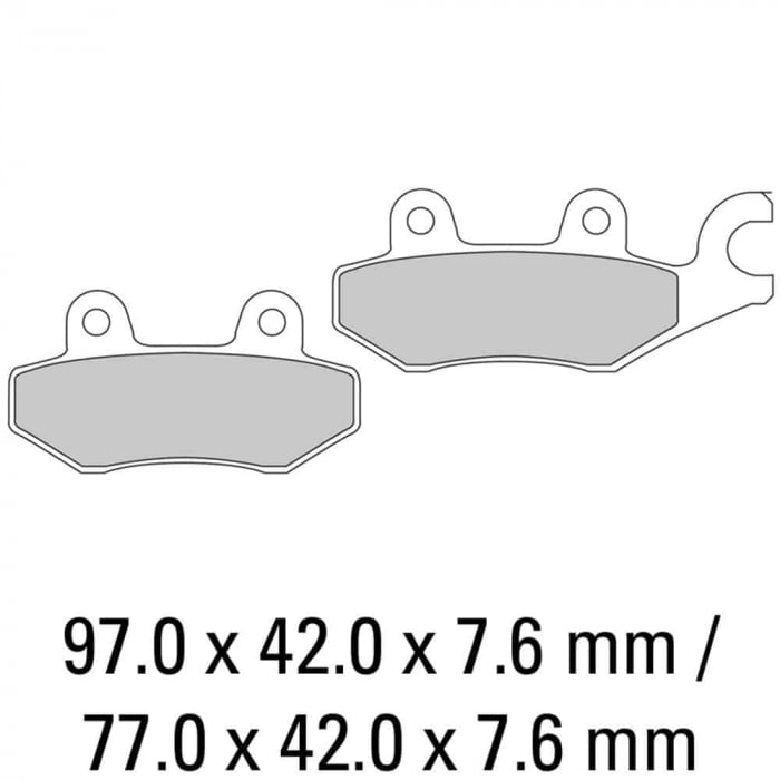 PLACUTE FRANA CF MOTO 500/600/625/800 UTV [2]