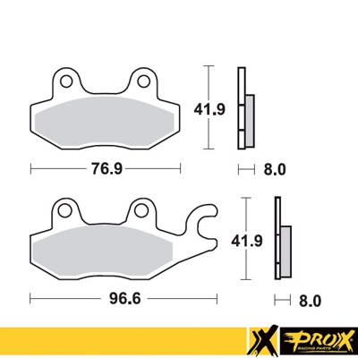 PLACUTE FRANA FATA SUZUKI  LT-R450 06-11 / YAMAHA  YFZ 450 04-09 [2]