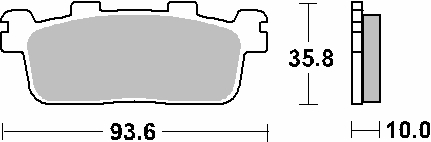 PLACUTE FRANA KYMCO / SYM / DAELIM / TGB [2]