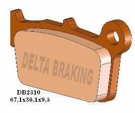 PLACUTE FRANA SPATE SUZUKI RM-Z 250 / 450  YAMAHA YZ 125 / WR 450F  / GAS GAS EC 250 / 300 / 450 BETA 250 / 300 / 450 [4]