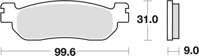 PLACUTE FRANA TW X-MAX XG XT YP YZF-R1 YZF-R6 [1]