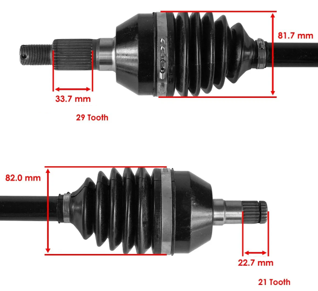 PLANETARA FATA DREAPTA CAN-AM MAVERICK X3 900 2017-2024 [3]