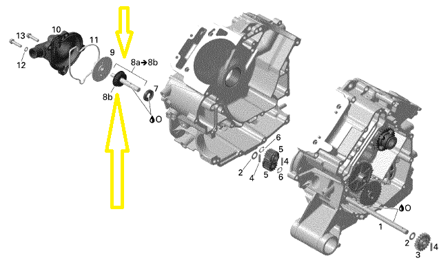 PRESUTUPA POMPA APA CAN-AM / SKI-DOO / SEA-DOO 500/650/800/850/1000 G1/G2 [4]